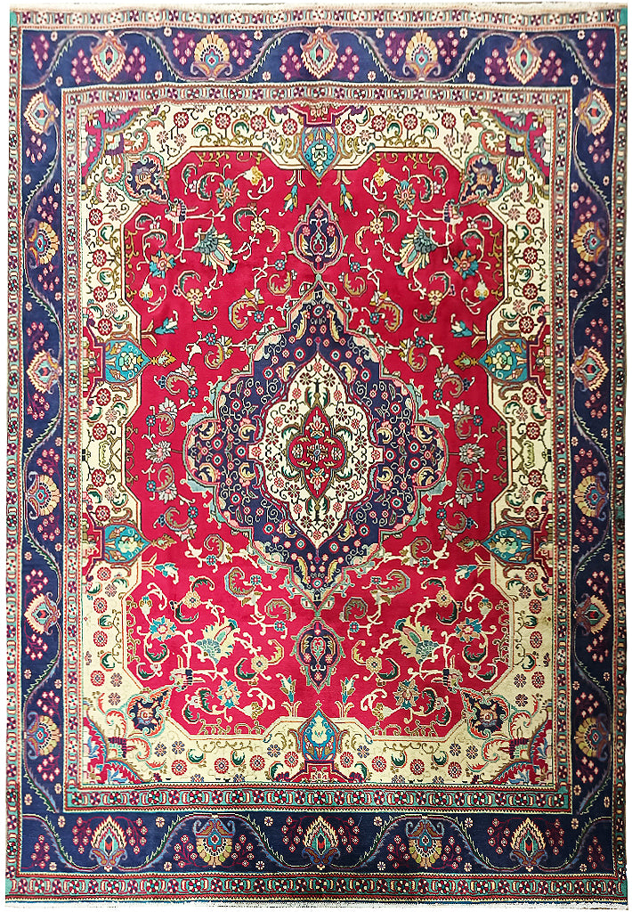 9 x 13 Persian Moud Rug Panel Design