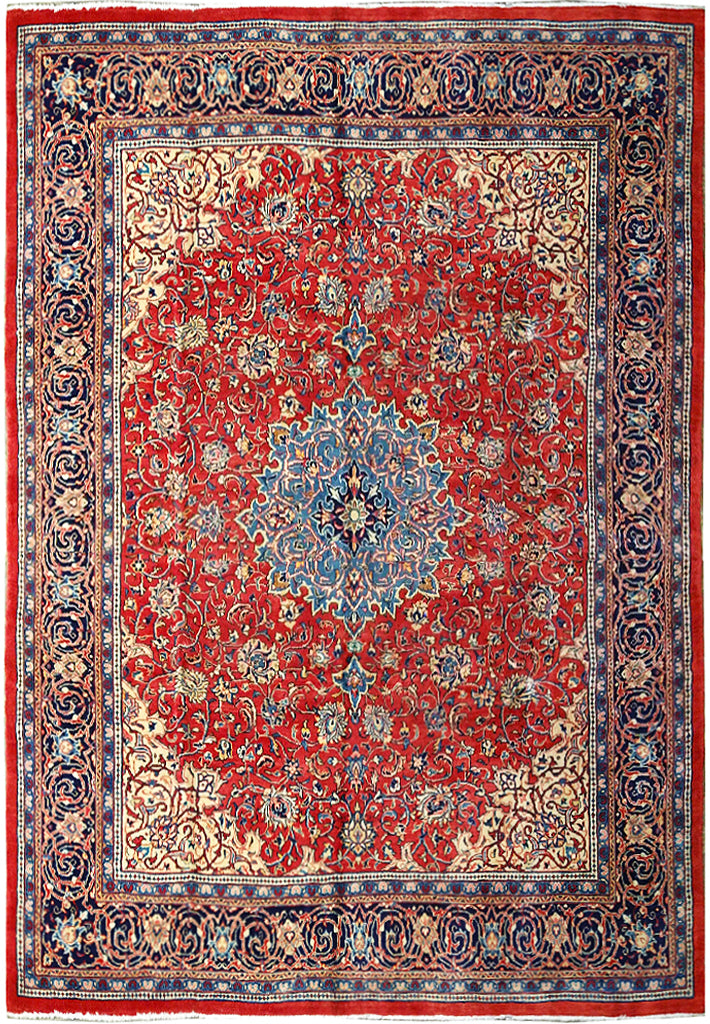 Persian Rug Tabriz Handmade Area Traditional 9'10x13'5 (10x13