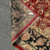 Load image into Gallery viewer, 9&#39; x 13&#39; DEEP RED Black Border  Jaipur Rug 26230