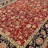 Load image into Gallery viewer, 9&#39; x 13&#39; DEEP RED Black Border  Jaipur Rug 26230