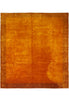 Load image into Gallery viewer, 8&#39; x 10&#39; Handmade Wool Contemporary Rug ORANGE RUST Pre-Owned #F-6387