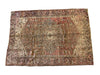 Load image into Gallery viewer, 8.4 x 11.5 Brick Red Brown Antique Persian Heriz Rug 14083