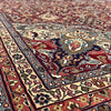 Load image into Gallery viewer, 10&#39; x 14&#39; Fine Weave Quality Handmade Soft Wool Dense  Burgundy Black Rug Sheik Safi 10251