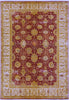 Load image into Gallery viewer, 8 x 10 Chobi Peshawar Zigler Rug Mauve Rust vegetable Dye #5334