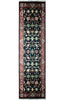 Load image into Gallery viewer, 10&#39;-Feet-Runner-Hand-knotted-Wool-BLACK-Rug.jpg