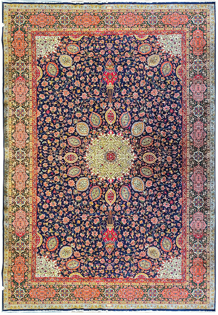 13' x 20' Persian Tabriz Sheik Safi #F-5953