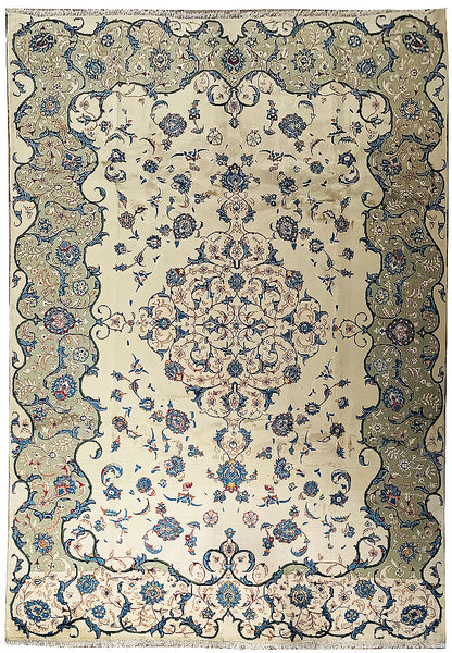 Reclaimed Rug Collection, Crescent, Ivory Beige