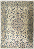 Load image into Gallery viewer, 8 x 12 Semi- Antique Persian Kashan rug Ivory Green #F-6053