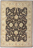 Load image into Gallery viewer, 8 x 11 DARK BROWN Chobi Peshawar Rug #F-6271