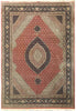 Load image into Gallery viewer, 5.2 x 8 Wool and Silk Mahi Tabriz High Quality Rug Copper #F-6360