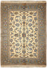 Load image into Gallery viewer, 5.2 x 8 SIGNED Persian Kashan Rug IVORY GREEN #F-6361