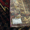 Load image into Gallery viewer, 4.7 x 6.7 Red &amp; Black Persian Hamadan Rug 81757