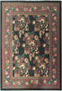 Load image into Gallery viewer, 8&#39; x 10&#39; Aubusson Flat Weave  RUG  BLACK  #F-7002