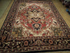 Load image into Gallery viewer, 8.9 x 11.9 Traditional Heriz Rug #B-74962