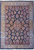 Load image into Gallery viewer, 6.9 x 10.8 Classy Quality Persian Sarouk Rug Royal Blue #B-72387