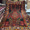 Load image into Gallery viewer, 4.10 x 8.6 Red Semi Antique Russian Kazak Runner 73434