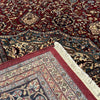 Load image into Gallery viewer, 10&#39; x 14&#39; Fine Weave Quality Handmade Soft Wool Dense  Burgundy Black Rug Sheik Safi 10251