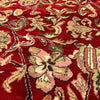 Load image into Gallery viewer, 9&#39; x 13&#39; DEEP RED Black Border  Jaipur Rug 26230