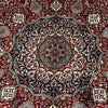 Load image into Gallery viewer, 10&#39; x 14&#39; Fine Weave Quality Handmade Soft Wool Dense  Burgundy Black Rug Sheik Safi 10251