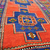 Load image into Gallery viewer, 4 x 7.3 Aegean Blue Semi Antique Arminian Kazak Rug 5421