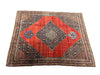 Load image into Gallery viewer, 14.9 x 18.6 1900&#39;s Unusual ANTIQUE Handmade Persian BIJAR Rug Pix-330