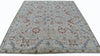 Load image into Gallery viewer, 8x10 Gray Oushak Zigler New Handmade Wool Rug, featuring intricate patterns and luxurious texture, perfect for adding elegance and warmth to any modern or traditional interior.