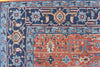 Load image into Gallery viewer, 8x10 New Soltanabad Handmade Wool Rug in rich rust and blue colors, featuring traditional craftsmanship and elegant patterns, perfect for adding warmth and style to any room.