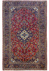 Load image into Gallery viewer, 5 x 8 Semi-Antique Persian Kashan Rug 74510