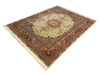 Load image into Gallery viewer, 8 x 10 FINER QUALITY Persan Tabriz Rug Wool &amp; Silk 400 KPSI #5055