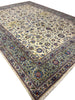 Load image into Gallery viewer, 12&#39; x 17&#39; Beige Hand-knotted Persian Kashan Large Rug 14381