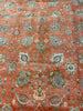 Load image into Gallery viewer, 8 x 10 CORAL Agra Handmade Natural Wool Rug #F-6443