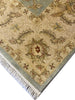 Load image into Gallery viewer, 7.10 x 10.2 GREEN GOLD Handmade Quality Agra Rug #F-6450