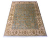 Load image into Gallery viewer, 8&#39; x 10&#39;-GREEN-GOLD-handma-Quality-Agra-Rug.jpg