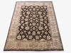 Load image into Gallery viewer, 8&#39; x 10&#39; -UALITY-AGRA-RUG-BLACK-GREEN.jpg