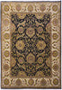 Load image into Gallery viewer, 8&#39; x 10&#39;-Quality-Jaipour-Rug -BLACK-LUSTROUS-DENSE-WOOL.jpg