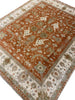 Load image into Gallery viewer, 8 x 10 RUG NATURAL Wool QUALITY RUST #F-6460