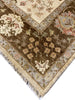 Load image into Gallery viewer, 8.0 x 10 Agra Quality Wool Handmade Rug Beige Olive Green #F-6461