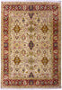 Load image into Gallery viewer, 8&#39; x 10&#39;-QUALITY-AGRA-RUG-GOLD.jpg