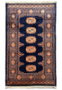 Load image into Gallery viewer, 2.7 x 4 Navy Blue Bokhara Small Rug #49807