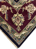 Load image into Gallery viewer, 15 x 23.7 Black Agra Rug #PIX-10349