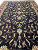 Load image into Gallery viewer, 15 x 23.7 Black Agra Rug #PIX-10349