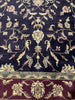 Load image into Gallery viewer, 15 x 23.7 Black Agra Rug #PIX-10349