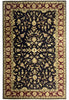 Load image into Gallery viewer, 15 x 23.7 Black Agra Rug #PIX-10349