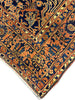 Load image into Gallery viewer, 6 x 8.8 Authentic Antique Persian Blue Sarouk Mohajeran Rug #F-6481