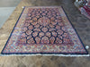 Load image into Gallery viewer, 6.9 x 10.8 Classy Quality Persian Sarouk Rug Royal Blue #B-72387