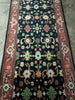 Load image into Gallery viewer, 10&#39;-Feet-Runner-Hand-knotted-Wool-BLACK-Rug.jpg