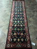 Load image into Gallery viewer, 10&#39;-Feet-Runner-Hand-knotted-Wool-BLACK-Rug.jpg