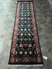 Load image into Gallery viewer, 10&#39;-Feet-Runner-Hand-knotted-Wool-BLACK-Rug.jpg