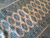 Load image into Gallery viewer, 8&#39; Feet Bokara Rug Wool Hand-Knotted Gold Carpet #F-5858