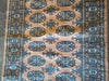 Load image into Gallery viewer, 8&#39; Feet Bokara Rug Wool Hand-Knotted Gold Carpet #F-5858